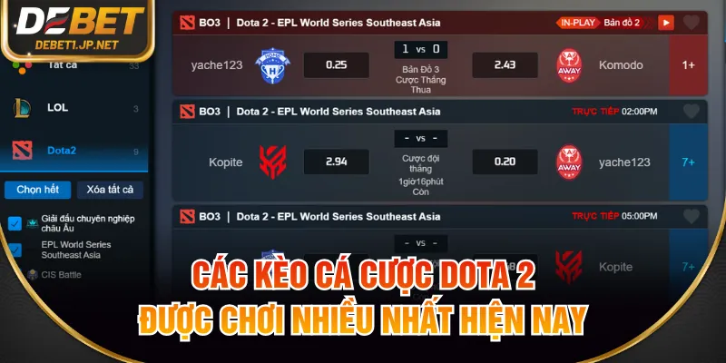 Cá cược DOTA 2