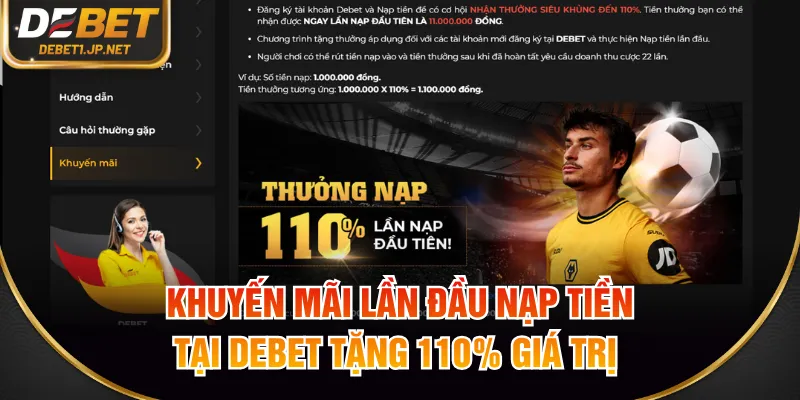 Khuyến mãi lần đầu nạp tiền