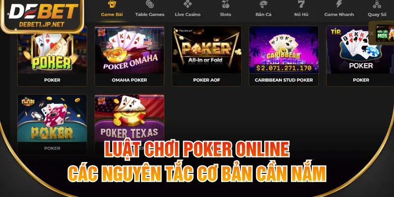 Poker online