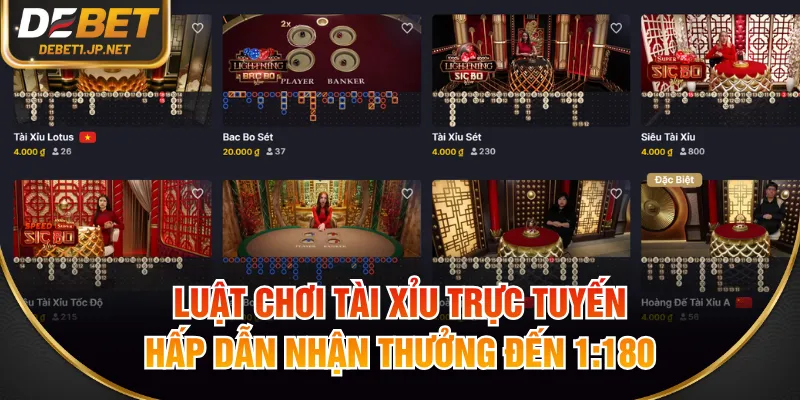 Tài Xỉu trực tuyến