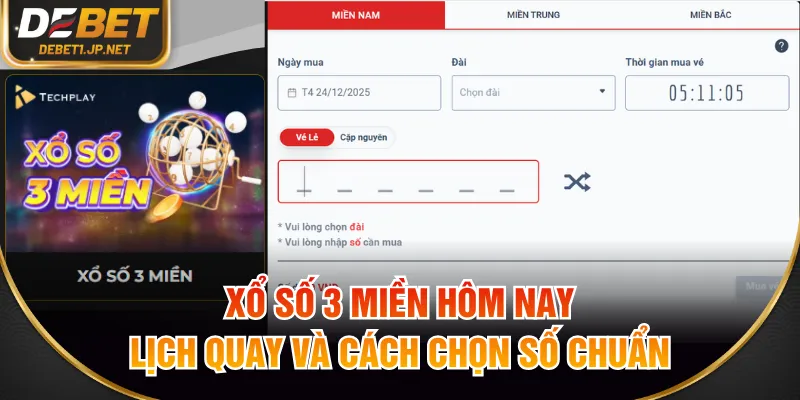 Xổ số 3 miền